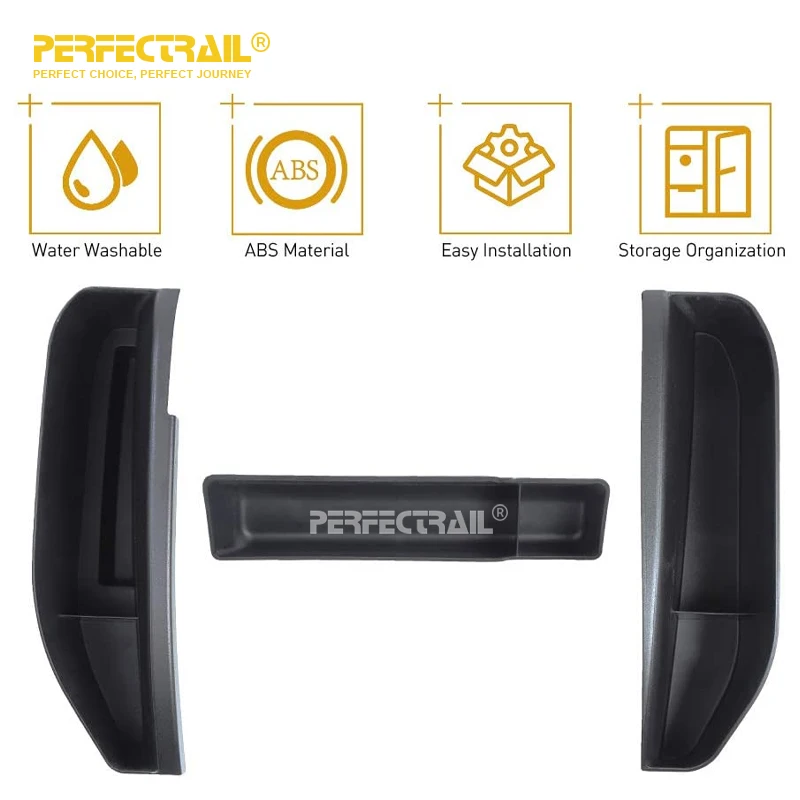 PERFECTRAIL Car Accessories Gear Shift Storage Box for Jeep Wrangler JK JKU 2011-2018