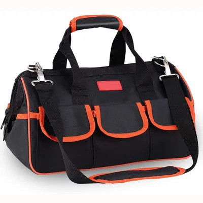 Portable Durable Large Compartment Waterproof Engineer Canvas Heavy Duty Diamondback Electrician Tool Belt Bag For Technician