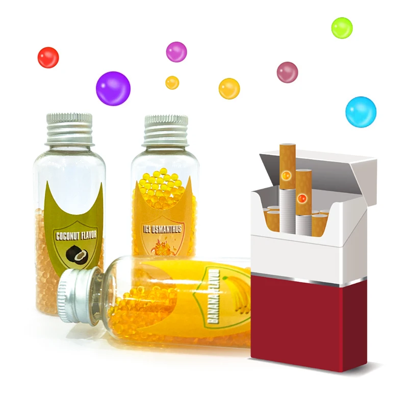 Mentoll ball kapsul machine flavor click cigarettes crushball applicator lighter cigarettes beads producer