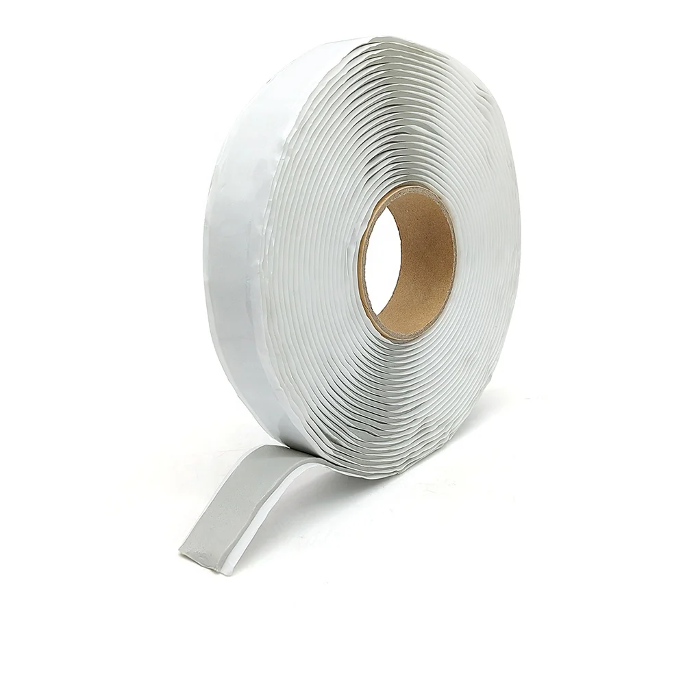Waterproof self-adhesive Double-sided butyl tape is use for the lap joint of waterproof sealing color steel plate in sun room