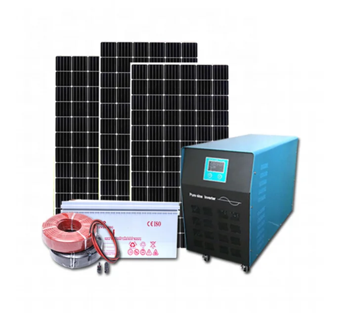 Solar Panel System 3000W 10000W Household Battery Power Energy Storage Generator
