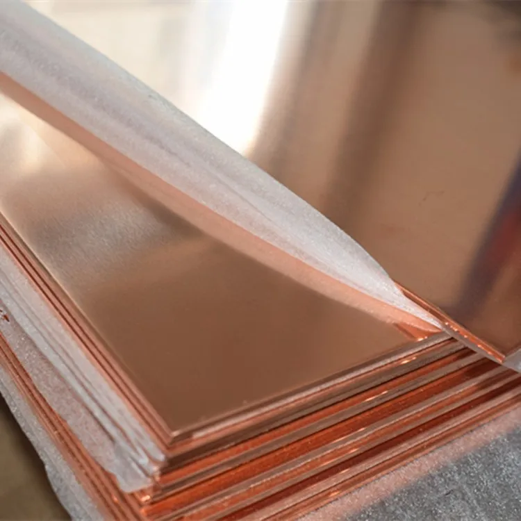 Copper sheet cut for copper cathode for cable production T2 TP2 Copper Plate