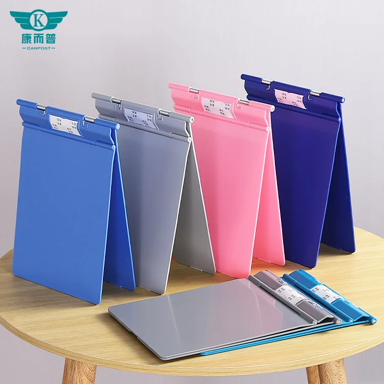 Hospital Bidirectional label design Plastic Patient Medical Record Chart File Holder History Medical Record File Folder