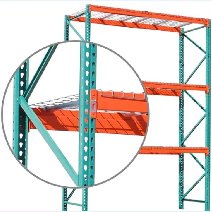 EBILTECH Rack Service Teardrop Pallet Racking cargo and storage equipment USA standard w