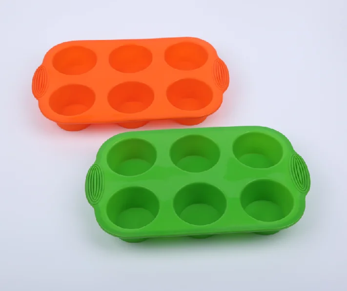 
Best-selling round silicone cake mould biscuit mould baking kitchen tool 