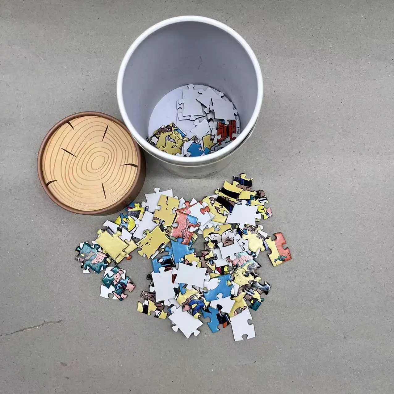 high quality personalized puzzle game 100 500 1000 pieces jigsaw puzzle for adult kids