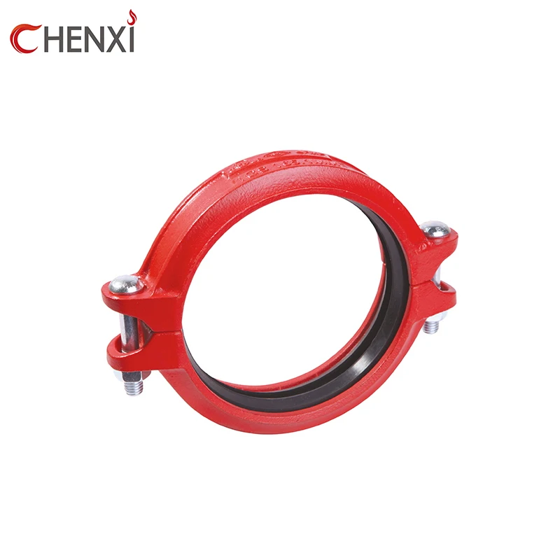 UL FM approved ductile iron grooved pipe fittings