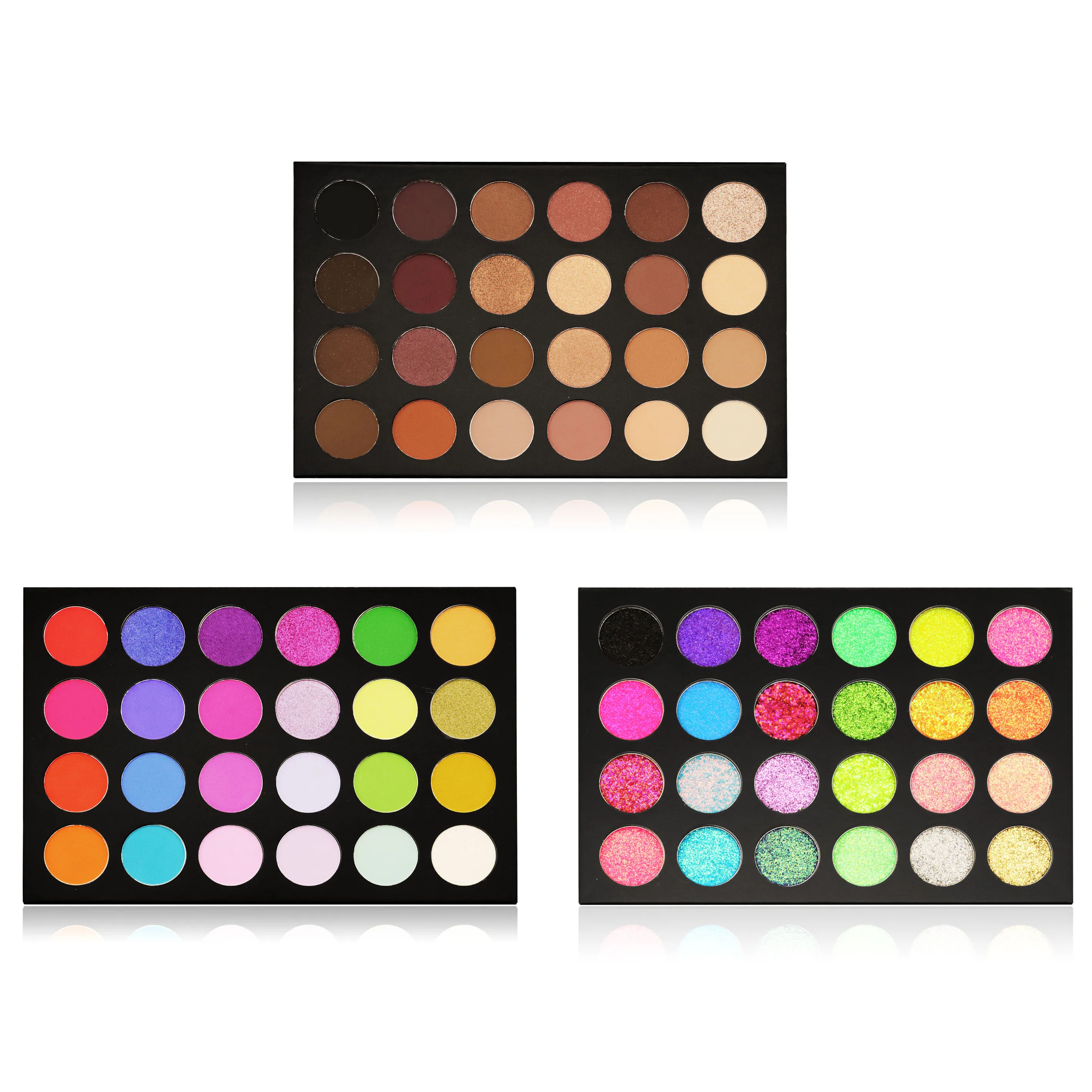 Wholesale Matte Pearlescent Large Eyeshadow Plate Stage And Daily Earth Color 72 Color Book Eyeshadow
