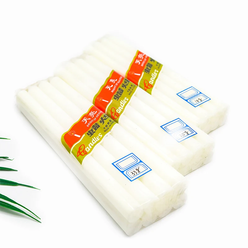 Hot sale unscented paraffin wax candle