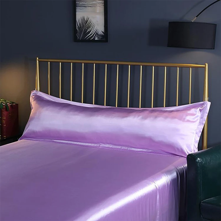 Wholesale Body Cover Summer Beauty Salon Silk Pillow Case Long Pillowcase