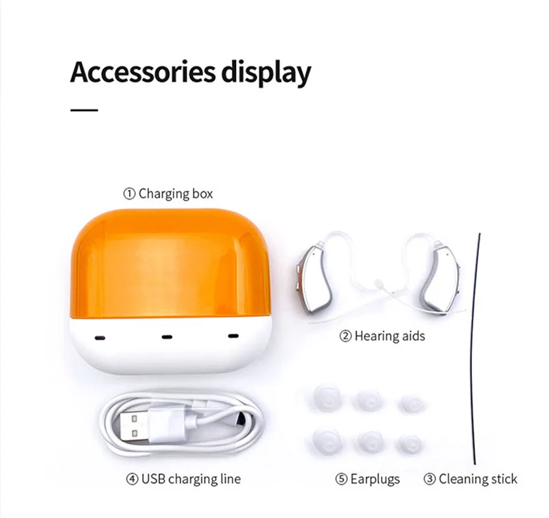 2/4/6/10 Channels BTE Hearing Aids Wholesale Best Hearing Aid Prices Dropshipping