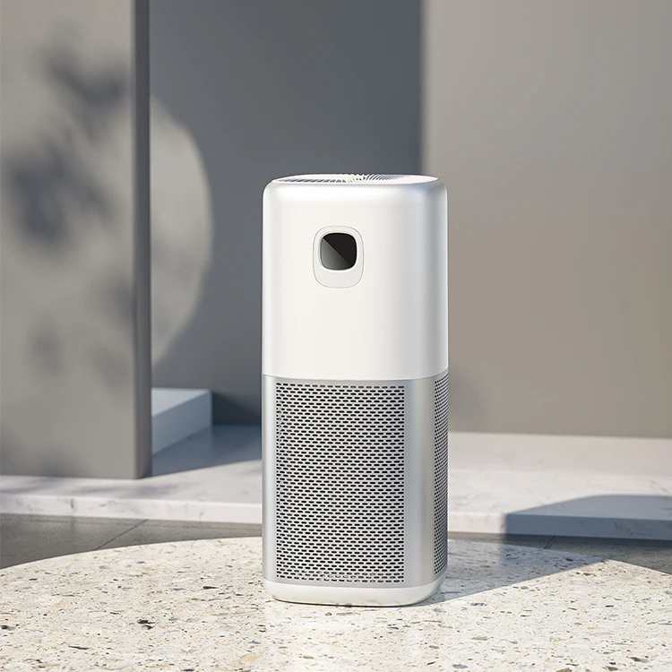 2023 Wintek Hot Sale Air Purifier H13 Ture Hepa Air Filter Tuya Smart Wifi Negative Ion Commercial Air Cleaner for Home