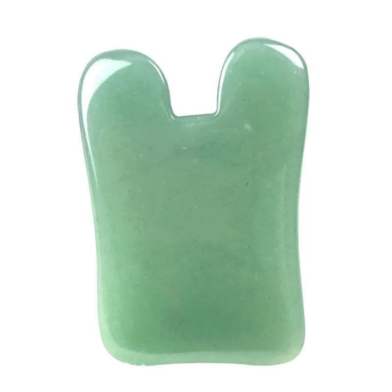 Wholesale Price Natural Jade Square Shaped Jade Board Natural Dong Ling Jade  Guasha Board Massage Tool Relaxing Muscle Pain