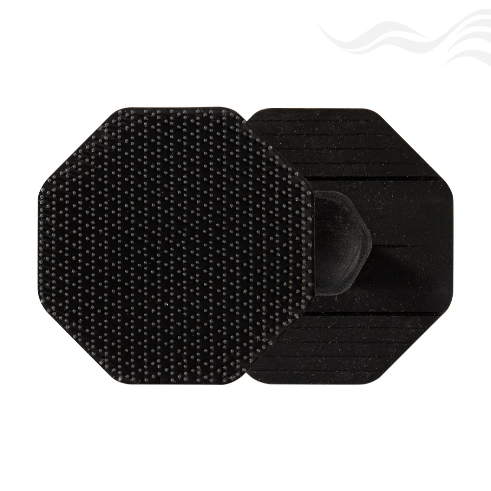 Black Exfoliating Deep Cleansing Face Scrubber Facial Cleanser Brush Silicone Facial Cleaning Brush For Removes Blackheads