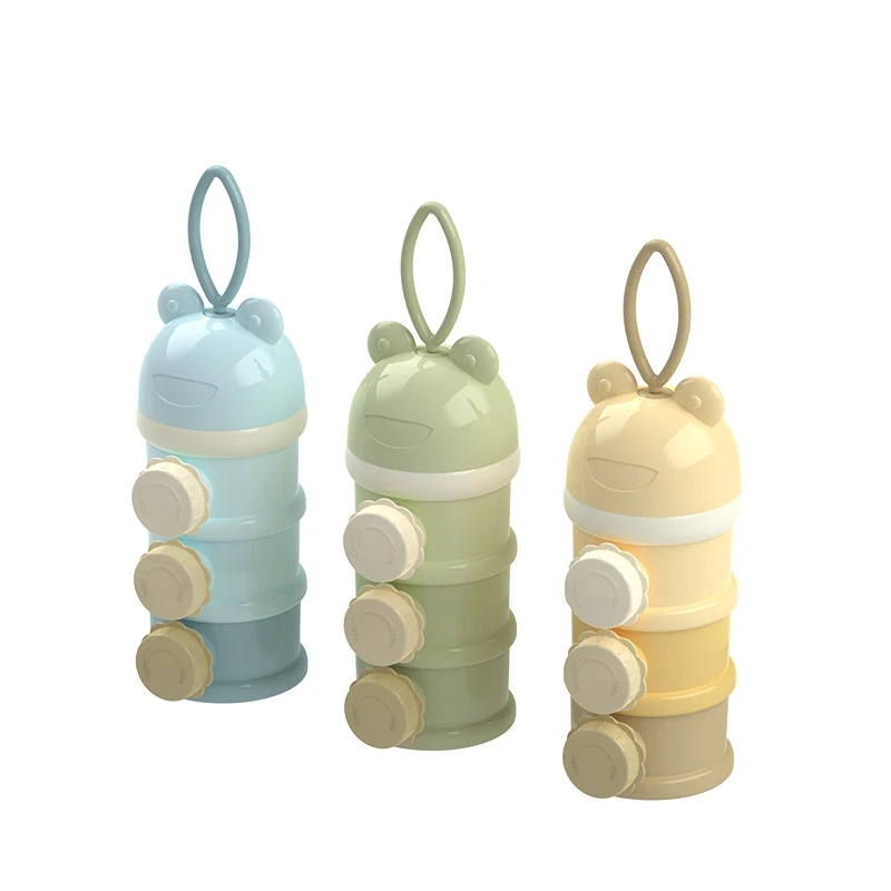 infant snacks box baby food storage container dispenser detachable formula containers for travel baby milk powder