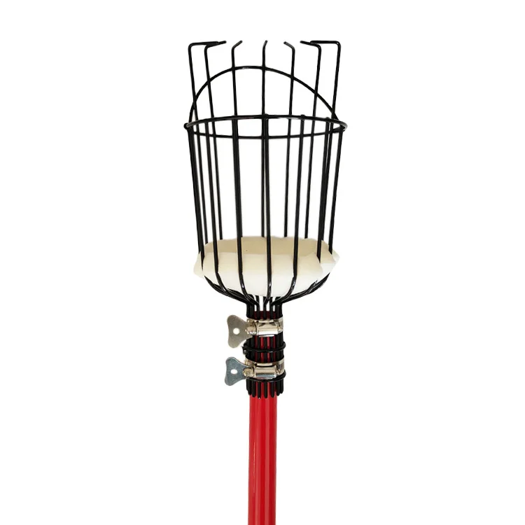 Fruit Picker Tool   Pole with Basket Height Adjustable Mango Lemon Orange Apple Picker - Fruits Catcher Tree Picker