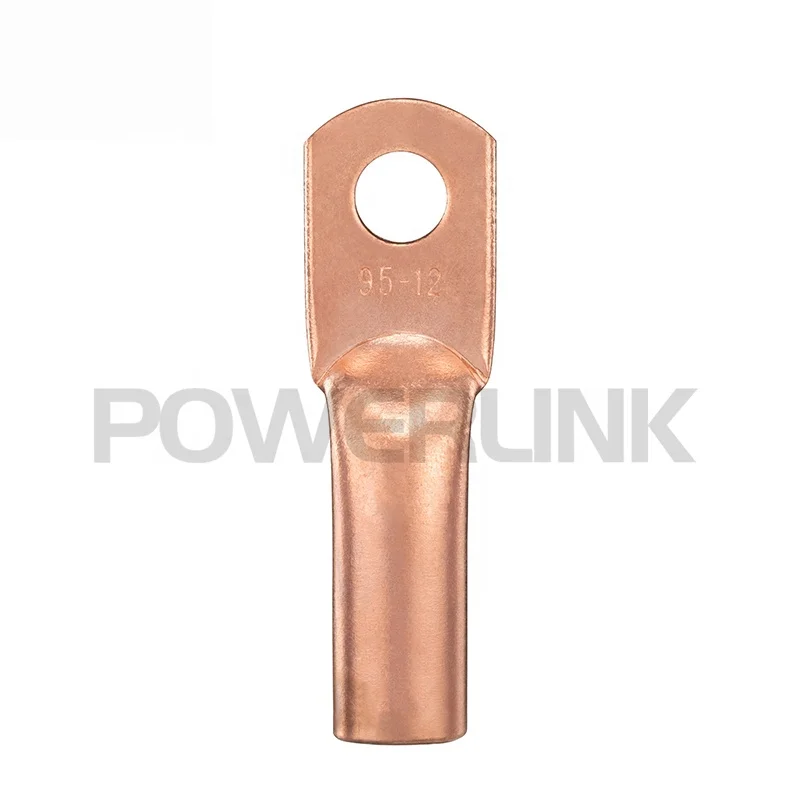 DTG Copper Connecting Terminal Electric Power Equipment Contact Fittings Cable Lug earthing terminal crimping tools