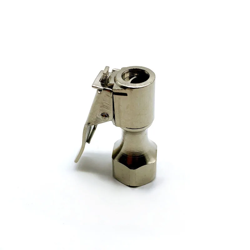 TOPSUN зажим клапана автомобильной шины сопла насоса из твердой латуни быстрое подключение металлический шланг адаптер