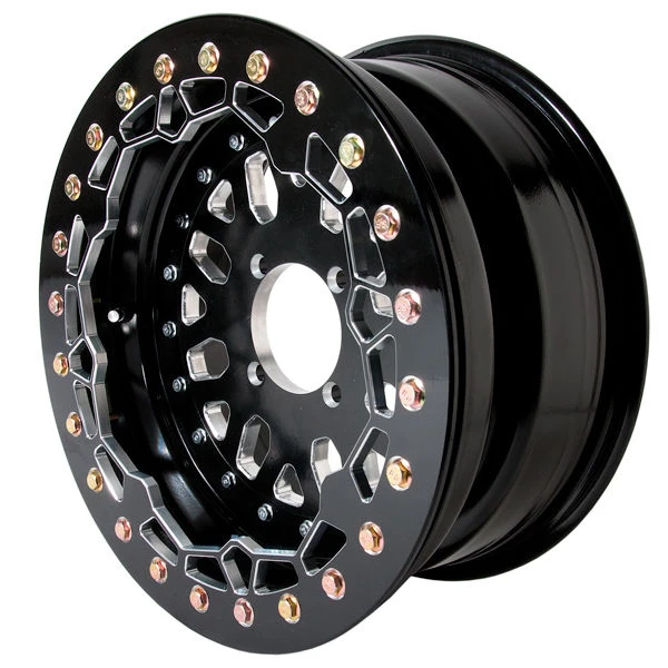 ATV/UTV Parts & Accessories UTV Aluminum Wheels 14x7 Front 14x10 Rear UTV ATV Beadlock Wheels for RZR 900 1000