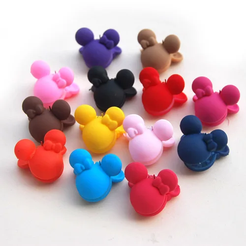 Корейские детские головные уборы детская заколка для захвата челки для принцессы заколка для волос матовая заколка для волос с Микки кроликом