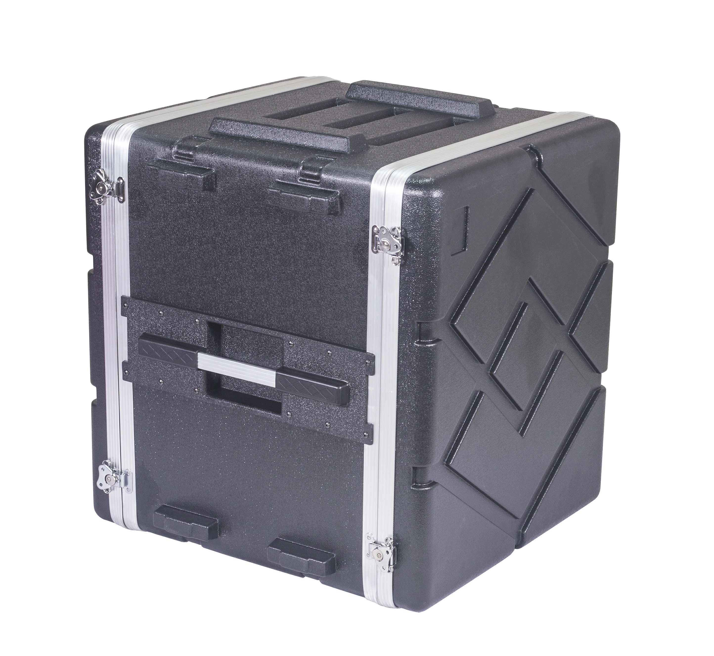 Heavy Duty ABS case for Amplifier Equipment Rack Case 6u with trolley flight case hard