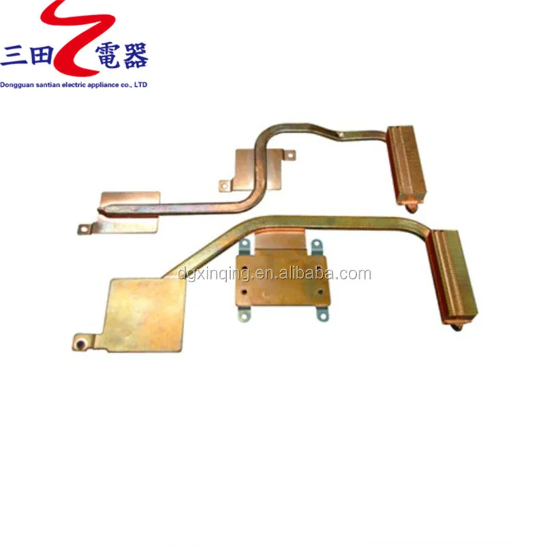 Can be customized LED high power water cooling plate 100W heat pipe heatsink