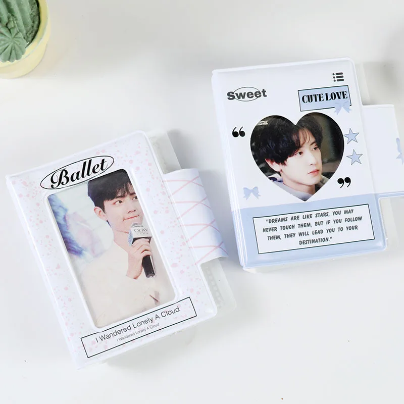 Пользовательские Kpop фотокарты держатель книги фотоальбом для fujifilm instax Мини-пленка 32 Слота