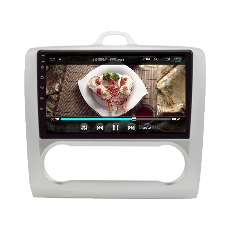 
Android 9 car dvd 3G 4G WIFI Radio player video multimedia audio stereo gps navigation for ford focus 2007-2011 