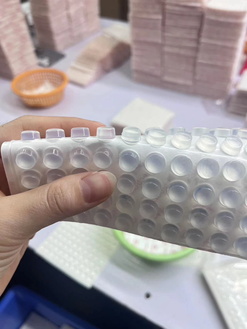 Sound Dampening Adhesive Transparent Rubber Pads Feet Clear Soft Close Drawer Cabinet Door Bumpers