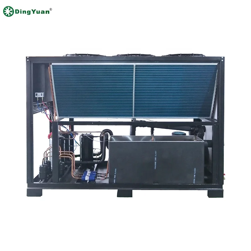 35hp scroll type air cooler industry chiller for electronic production industry