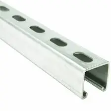 Strut Channel Support 41x21 41x41 Pv Ground Steel Support Brackets Aluminium Solar Panel Mounting Structures