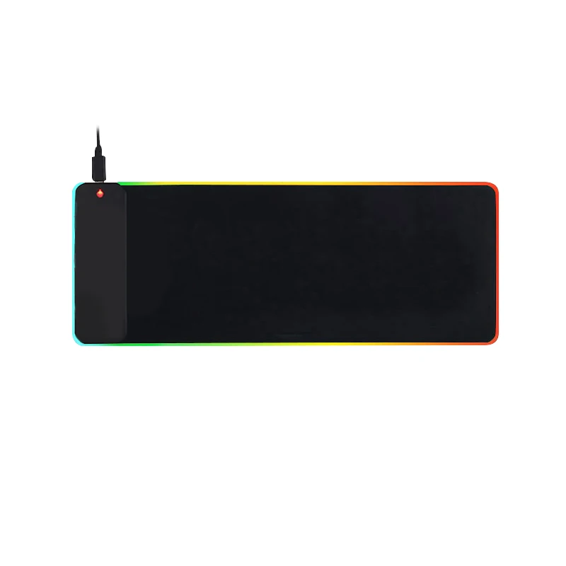 JARONX 10W Rgb Larger Gaming Mousepad Led Computer Pad Wireless Charging Keyboard Mouse Pad Custom