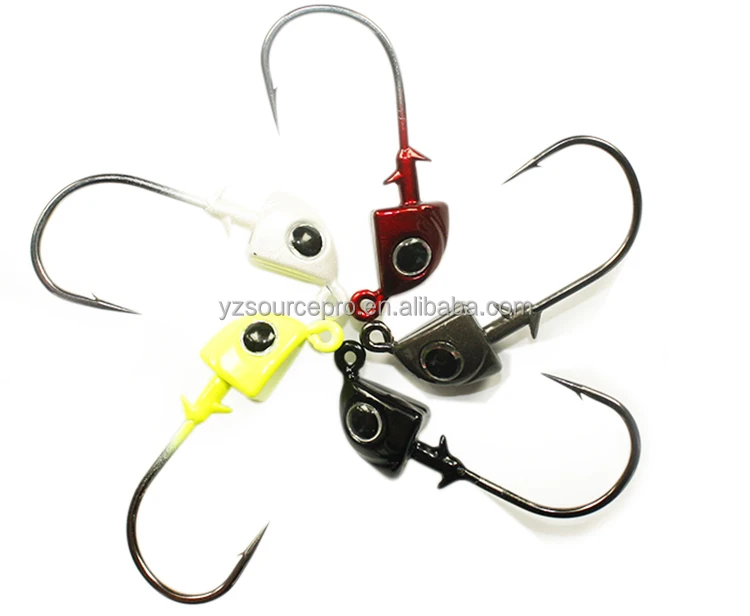Fishing Jig Heads Tungsten Jig Head, Tungsten-resin Round Jig Head 1/4oz