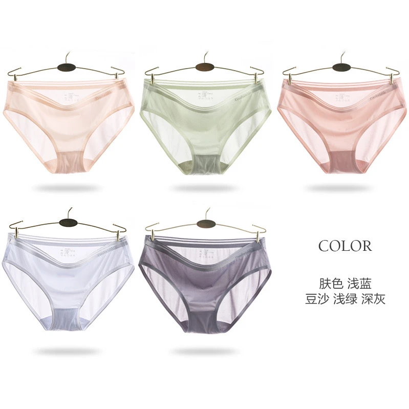 Роскошные сексуальные трусики для девушек 2061AM с заниженной талией средней длины