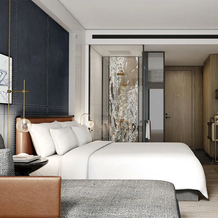 5 star capsule hotel furniture bed room set luxury hotel furniture bedroom sets