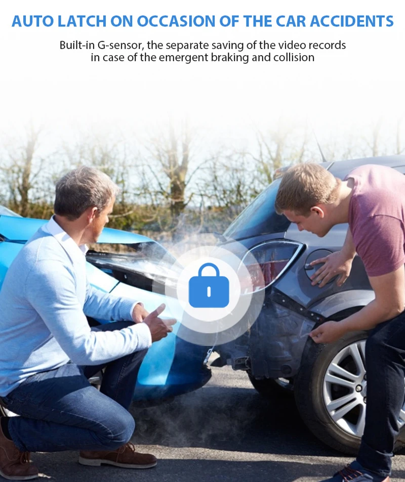 OEM 4K Wifi Driving Video Recorder Wireless Car Dvr 360 Degree Dual Dashcam Front 2K Rear 1080P GPS Wifi Hidden Dash Cam