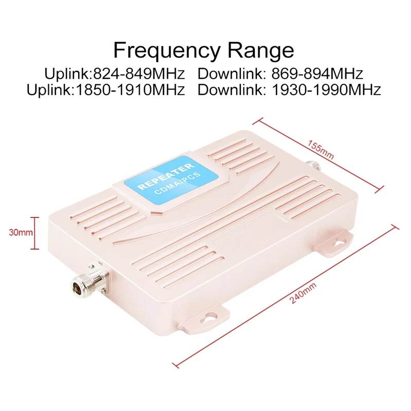 Dual Band Speed 2G 4G LTE CDMA PCS Smart mobile signal booster 4g cell phone signal repeater amplifier kit