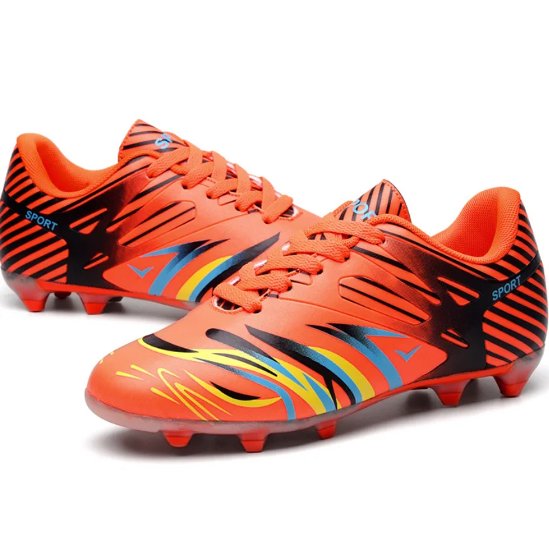 Turf orange casual football soccer sports shoes second hand men