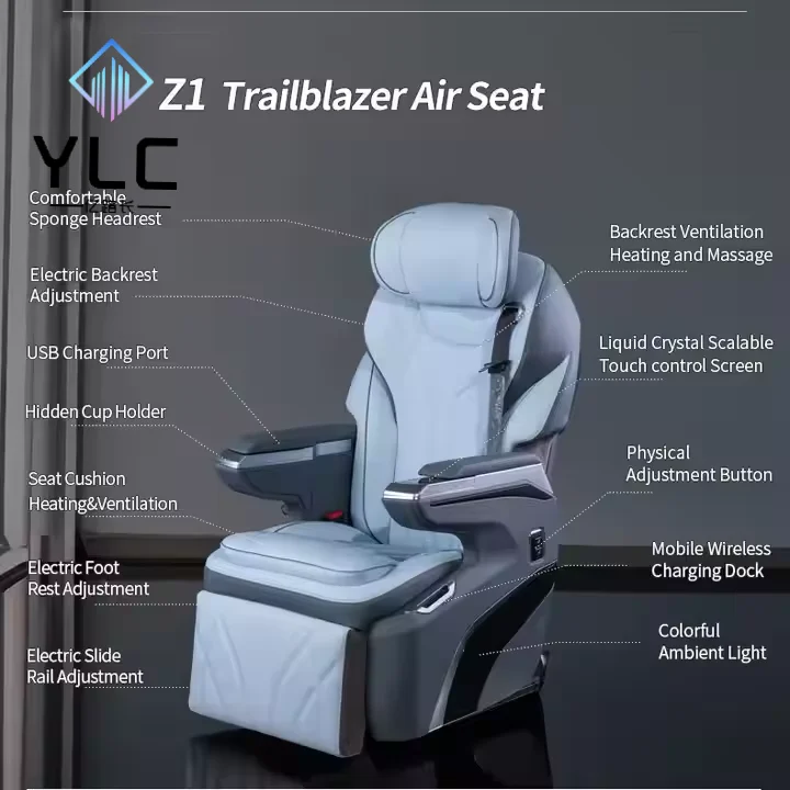 custom modified v250 pajero seat electric luxury vip car van seats luxury for mercedes sprinter