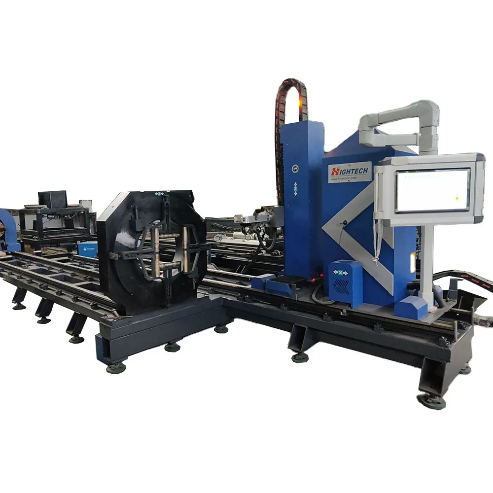 Профильная режущая балка и стальная конструкция U-образная балочная канальная режущая машина 8 оси плазменной резки