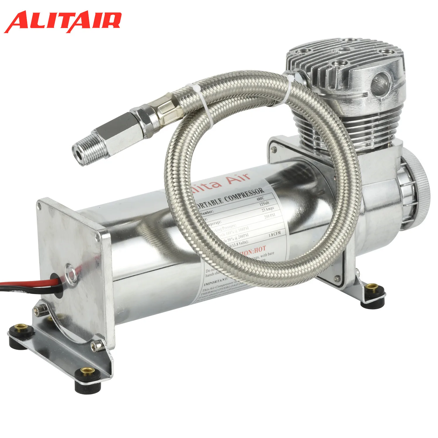 DC12V air Ride Suspension 200psi heavy duty compressor