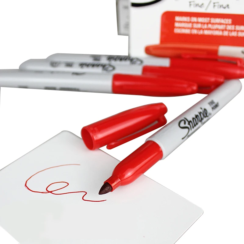Волшебный реквизит (разблокированный) мелкий наконечник Sharpie (красный), волшебные заблуждения, полезные для образовательной сцены, Волшебная интеллектуальная магия