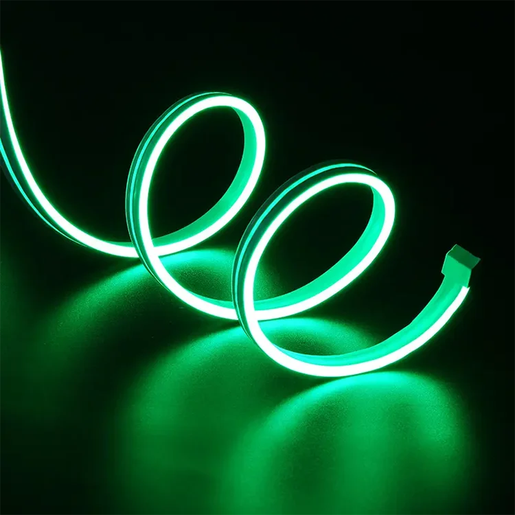 Низкое энергопотребление изогнутая 24 Вт диффузная силиконовая трубка светодиодные неоновые полосы