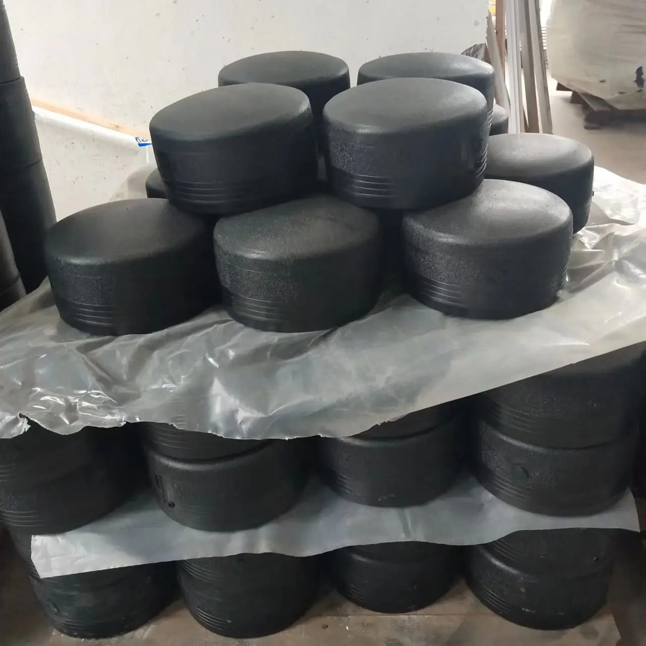 Electro fusion end cap for HDPE pipe from size 50mm to 315mm electrofusion fittings