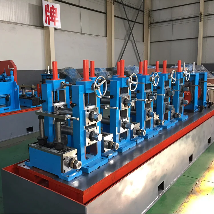 High frequency rectangle tube mill pipe making machine