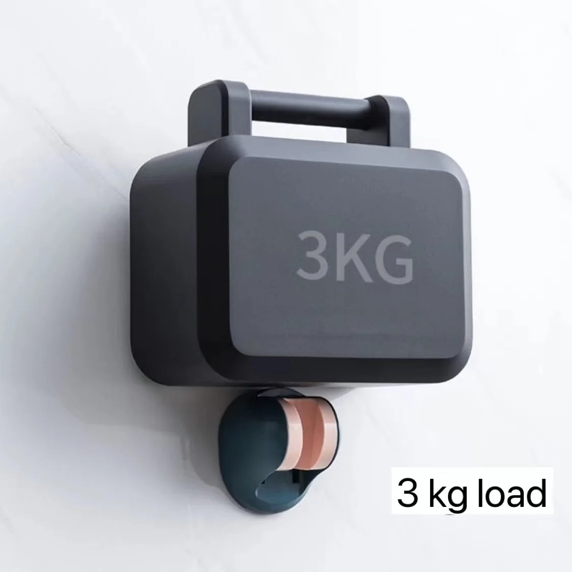 Hot Selling Shower Head Holder Strong Adhesive Adjustable Handheld Shower Wand Holder No Drilling Wall Mount Bracket