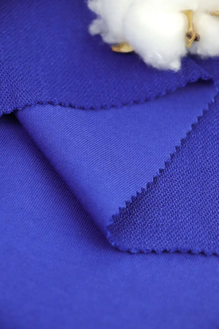 Widely Used Superior Quality 16S Tight Siro French Terry High Quality Strip Fabric Bamboo Fabric Terry