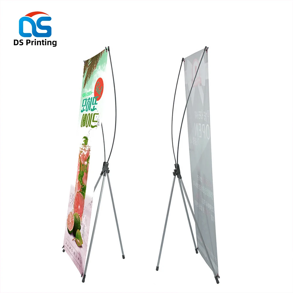Factory custom waterproof outdoor water filled base x frame banner water base stand size 60 x 160 cm 80 x 180 cm