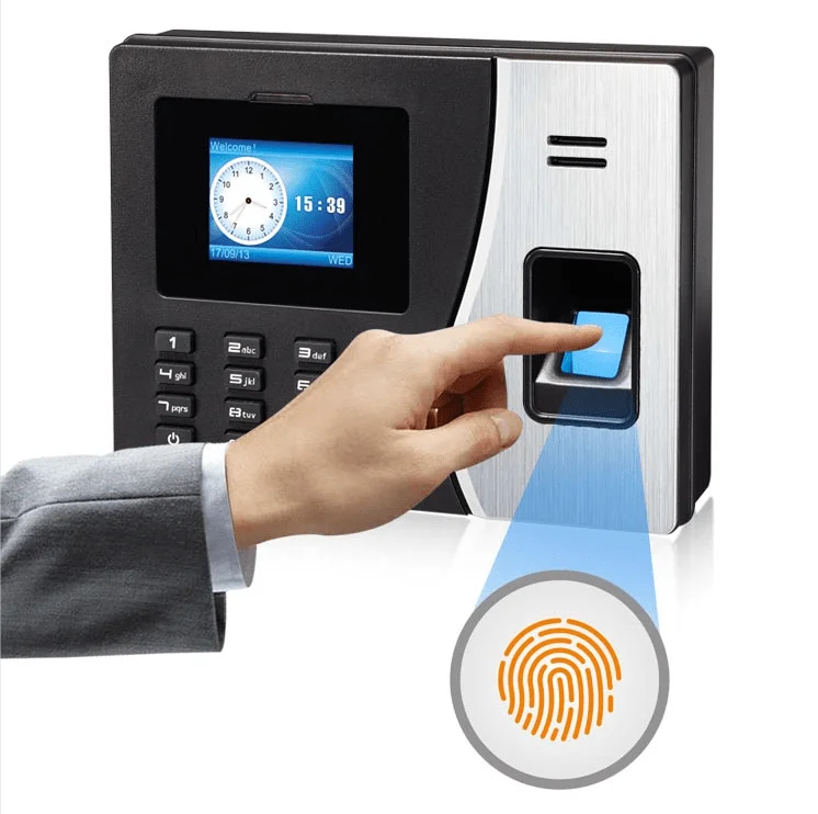 Free SDK biometric attendance time recording machine clock  employee attendance tracking fingerprint time attendance machine