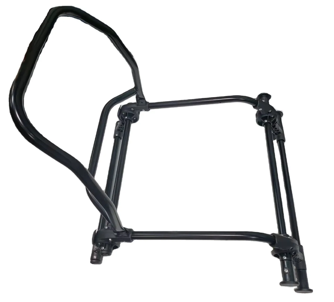 CNC Machined Bending Steel Pipes With Round Square Steel Aluminum Alloy Powder Coating Black Kayak Seat Bracket Bend Tube Pipes